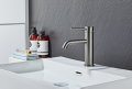Servantbatteri Slim vinkel gunmetal